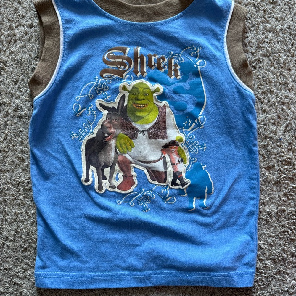 Vintage Shrek Sleeveless Shirt